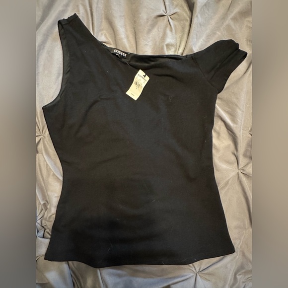 Express One Shoulder Top NWT - Picture 1 of 2